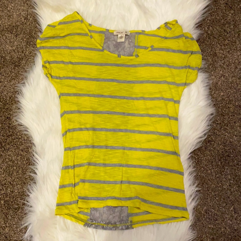 Dressy tee with lace